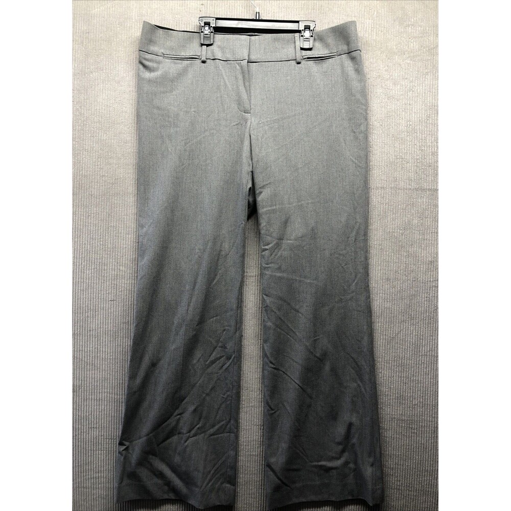 Ann Taylor LOFT Women’s Marisa Dress Pants 12 Gray Trouser Career Office Work